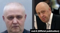 Снимката от паспорта на човека, влязъл в Литва под името Евгений Пригожин, и истинският Пригожин