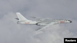 Kineski bombarder H-6 bio je, prema navodima Tajpeja, među avionima koji su leteli ka Tajvanu 1. i 2. oktobra.