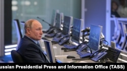 Vlagyimir Putyin orosz elnök