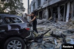 Urmările atacurilor rusești cu drone la Odesa, în dimineața zilei de 22 iulie 2025.