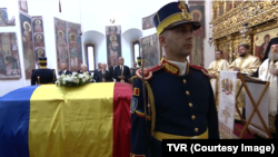 Slujba religioasă la înmormântarea fostului președinte al României, Ion Iliescu.