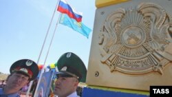 На российско-казахской границе. Астраханская область, Россия.