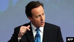 Дейвид Камрон, провідник опозиційної Консервативної партії Британії