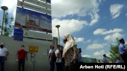 Vendi ku do të ndërtohet xhamia, në qendër të Prishtinës.