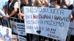 Protest za Dženana i Davida ujedinio Bosnu i Hercegovinu