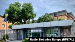 Ulaz u zgradu Suda i Tužiteljstva BiH, juli 2021.