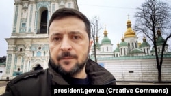 ვოლოდიმირ ზელენსკი. კიევი, იანვარი, 2025.