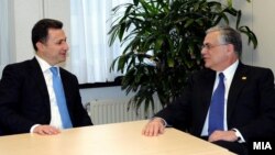 Средба на Груевски со претходниот грчки премиер Пападемос, Брисел, 1-ви март 2012.