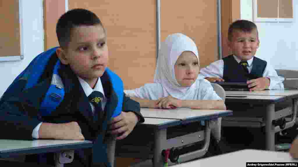 Првиот училишен ден во Казан на 1 септември