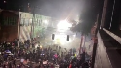 Протесты против расизма в Сиэтле и Лос-Анджелесе