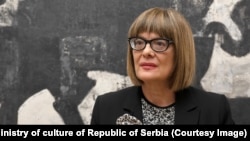 Maja Gojković, ministarka kulture u Vladi Srbije
