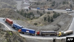 The Khyber Pass links northwestern Pakistan to eastern Afghanistan and is considered a vital trade and transport artery between the two countries.