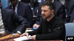 Volodimir Zelenski u Vijeću sigurnosti UN 24. septembra 2024.