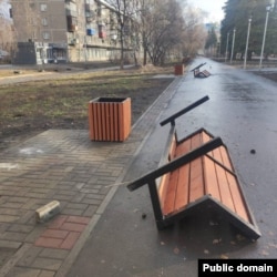 Ураган в Кемеровской области