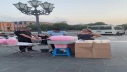 Erevan, Piața Republicii, cu fântână arteziană și opera, principalele puncte de atracție ale orașului