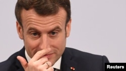 Președintele Franței, Emmanuel Macron
