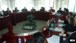 Седница на Уставен суд.