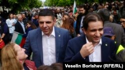 Депутатите от ПП-ДБ Ивайло Мирчев и Божидар Божанов