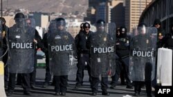 Царински и гранични службеници на САД на границата со Мексико, 23 јануари 2025 г.