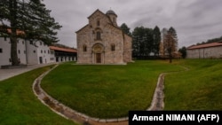 Manastiri i Deçanit. Nëntor, 2021.
