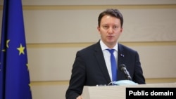 Europarlamentarul Siegfried Mureșan, la Chișinău, într-o conferință de presă comună cu Mihail Popșoi – copreședinți ai Comitetului Parlamentar de Asociere Republica Moldova – Uniunea Europeană