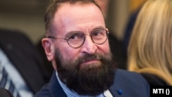 Szájer József európai parlamenti képviselő (Fidesz-KDNP), Budapest, 2019. december 2.