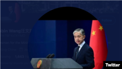 Портпаролот на кинеското Министерство за надворешни работи, Ванг Венбин