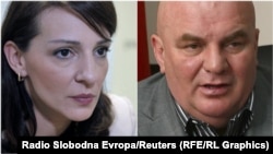 Potredsednica Stranke slobode i pravde Marinika Tepić i lider Jedinstvene Srbije Dragan Marković Palma