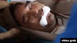 A screen grab from the Iranian TV series Outbreak.