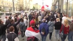 Dhjetëra protestues dhe gazetarë të arrestuar në Minsk