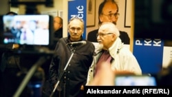 Dušan Petričić (L) i Predrag Koraksić Corax