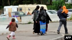 ბოშების ბანაკი საფრანგეთში