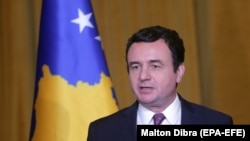 Kryeministri i Kosovës Albin Kurti 