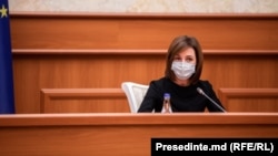 Președinta Maia Sandu la ședința Consiliului Suprem de Securitate, 21 ianuarie, 2021