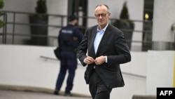 Njemački kancelar Friedrich Merz dolazi u Finsku, 26. maj 2025. 