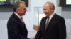 Russian President Vladimir Putin shakes hands with US President Donald Trump's envoy Steve Witkoff during a meeting in Saint Petersburg on April 11.