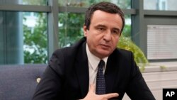 Косовскиот премиер Албин Курти
