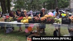 Сельскохозяйственная ярмарка на День города в Гале (архивное фото)