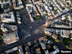 Disa nga protestat më masive në Serbi u organizuan nga studentët në Beograd, më 28 qershor 2025.