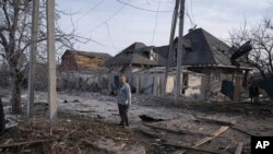 Imagine luată de militarii Ucrainei la Pokrovsk, în estul țării, unde se duc lupte grele cu invadatorii ruși. 13 martie 2025.