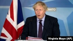 Британскиот министер за надворешни работи Борис Џонсон 