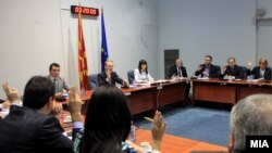 Седница на собраниската Комисија за надворешна политика.