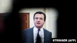 Albin Kurti, lider i Lëvizjes Vetëvendosje.