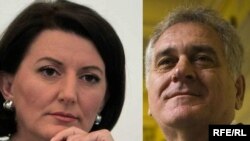 Atifete Jahjaga i Tomislav Nikolić, combo fotografija