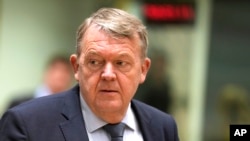 Ministrul danez de Externe, Lars Lokke Rasmussen.