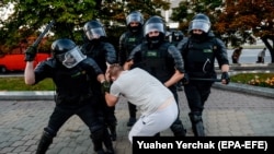 Протести во Белорусија. 