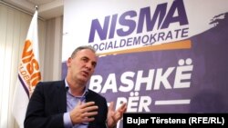 Predsednik Socijaldemokratske inicijative (NISMA) Fatmir Ljimaj.