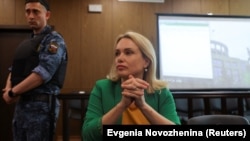 Russian journalist Marina Ovsyannikova (file photo)