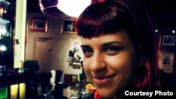 Марија Грубор, студентска активистка. 