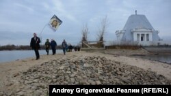 Акция "Общества русской культуры" в Казани, 4 ноября 2017 года